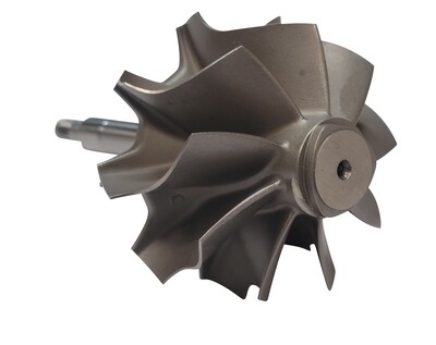 9 Blade Turbine Wheel Shaft for 6.6l Duramax LML 2011-16 + 6.7l Powerstroke 15+
