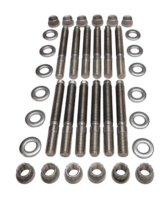 Extra Long Exhaust Manifold Stainless Stud Kit for early 5.9l Cummins Diesel