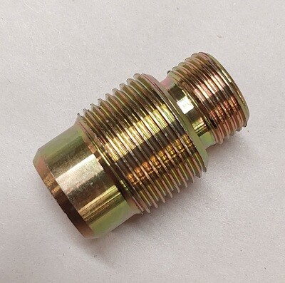 1"-14 by 3/4"16 Threaded Adapter for Diesel Fuel Filter Remote Mount Base