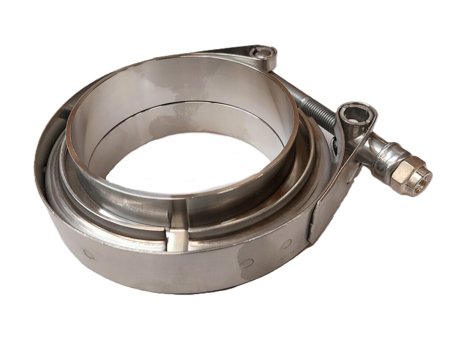 Stainless Steel 3" V-Band Flange and Clamp Kit