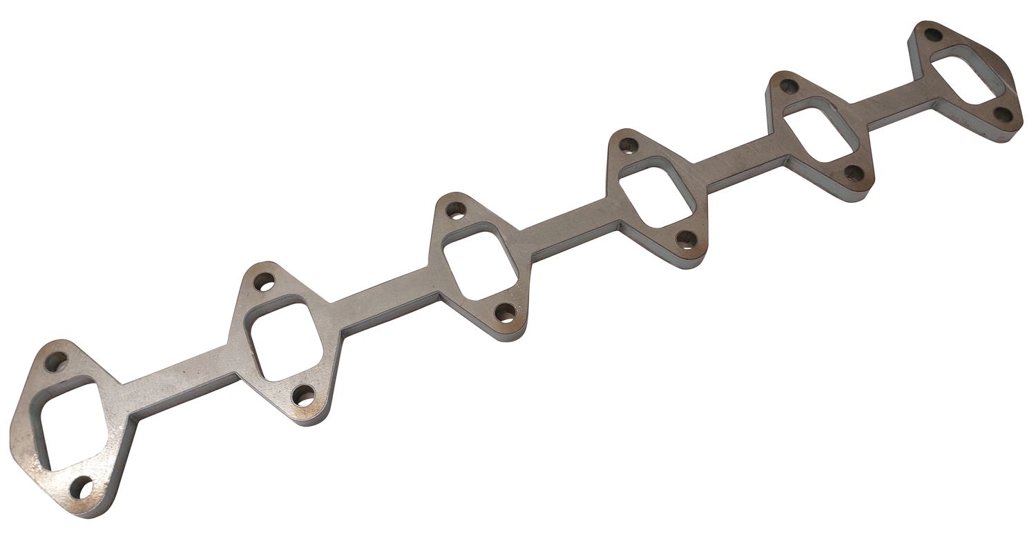 Continuous Exhaust Manifold Header Flange for 12V Cummins Turbo Diesel