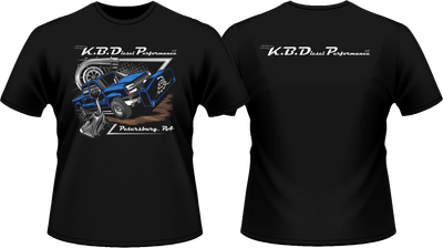 KB Diesel Performance T-Shirt Manual Gearshift Turbo ZF6