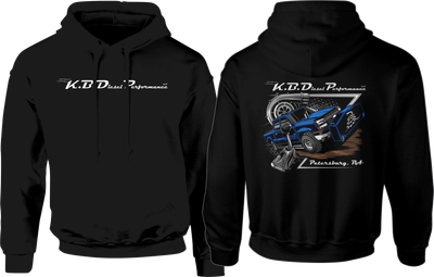 KB Diesel Performance Hoodie Manual Gearshift Turbo ZF6