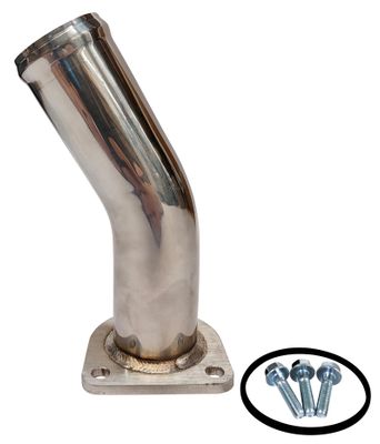 Stainless HD Thermostat Housing Water Neck for 1994-98 Ford Powerstroke 7.3L