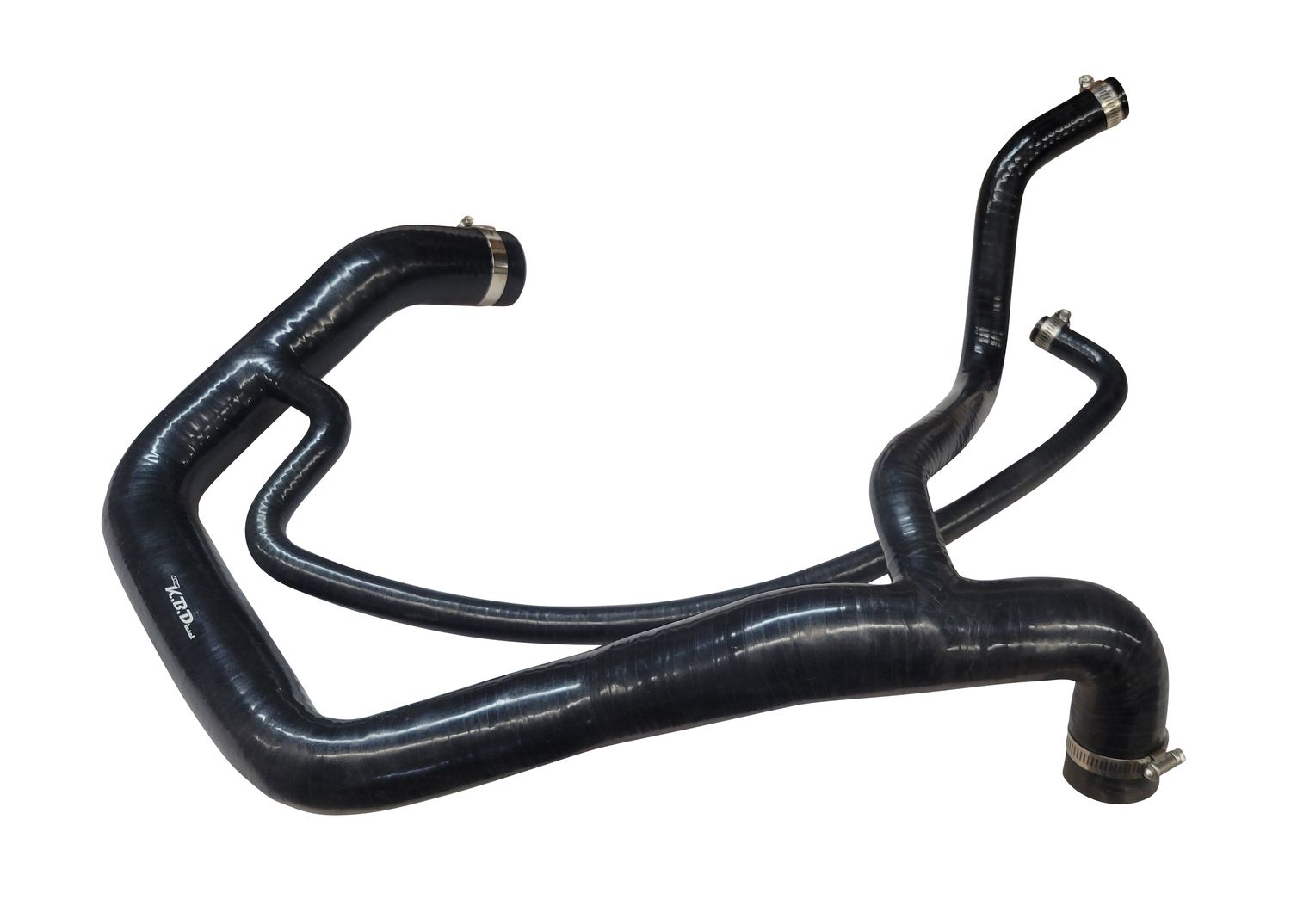 Silicone Lower Radiator Coolant Hose for 6.6l Duramax LB7 LLY 2001-05 Chevy GMC