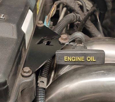 Engine Oil Dipstick Tube Mount for 6.7l Cummins 2007.5-2022