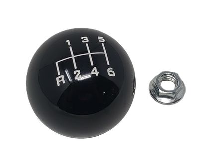 Black 6 Speed Shifter Ball Shift Knob For G56 Dodge 5.9l 6.7l Cummins M10-1.5