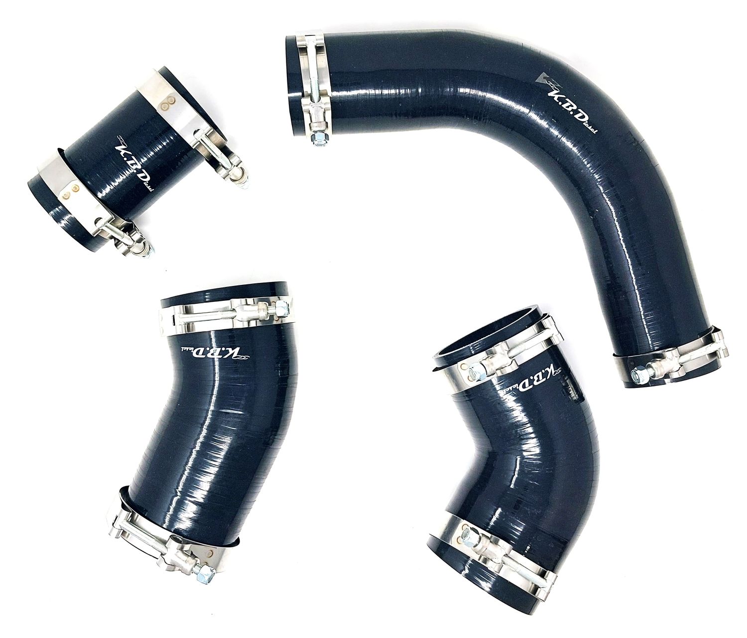 Intercooler Coupler Boot Kit for 2001-2004 6.6l LB7 Duramax