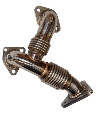 Passenger Turbo Exhaust Up Pipe for 2006 6.6l LBZ Duramax Kodiak Topkick