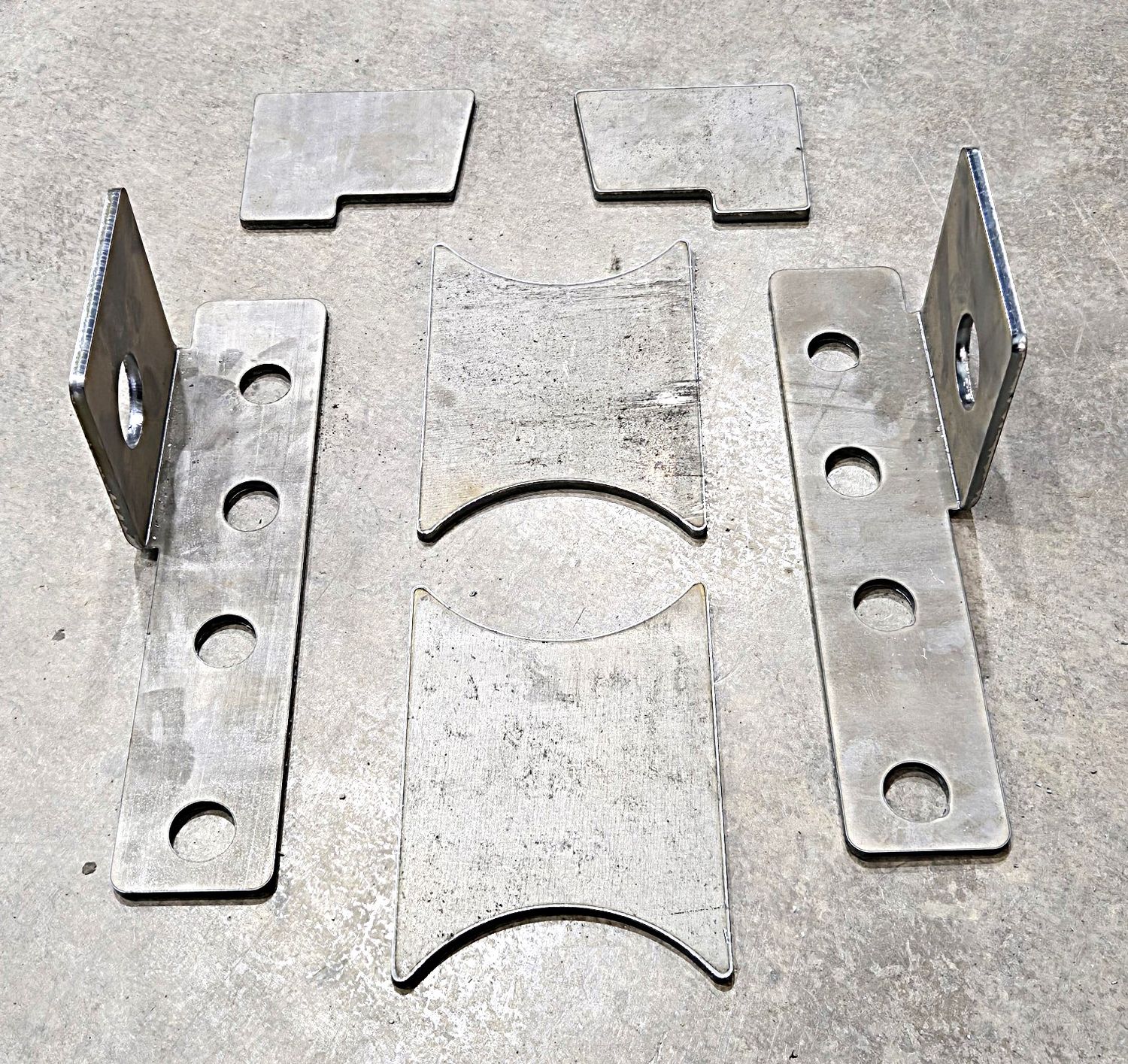 Frame Repair Plate Kit for 2001-2006 Suburban Yukon 6.6l Duramax Swap