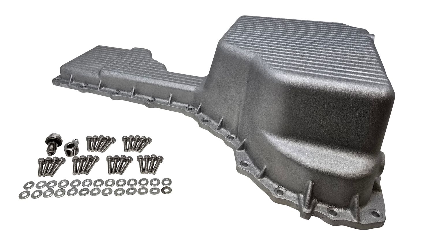 High Capacity Cast Aluminum Oil Pan for 2017-2019 6.6l Duramax L5P Chevy GMC