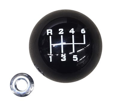 Black Shifter Ball 3/8-16 for ZF6 Transmissions Chevy GMC & Ford