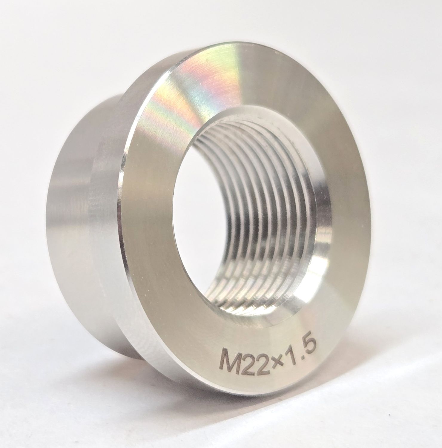 Stainless Bung for Air Intake Manifold Grid Heater on 6.7l Cummins Ram