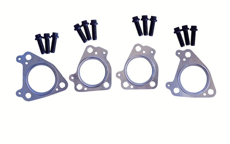 Exhaust Up Pipes Manifolds to Turbo Gasket Set & Bolts for 6.6l Duramax