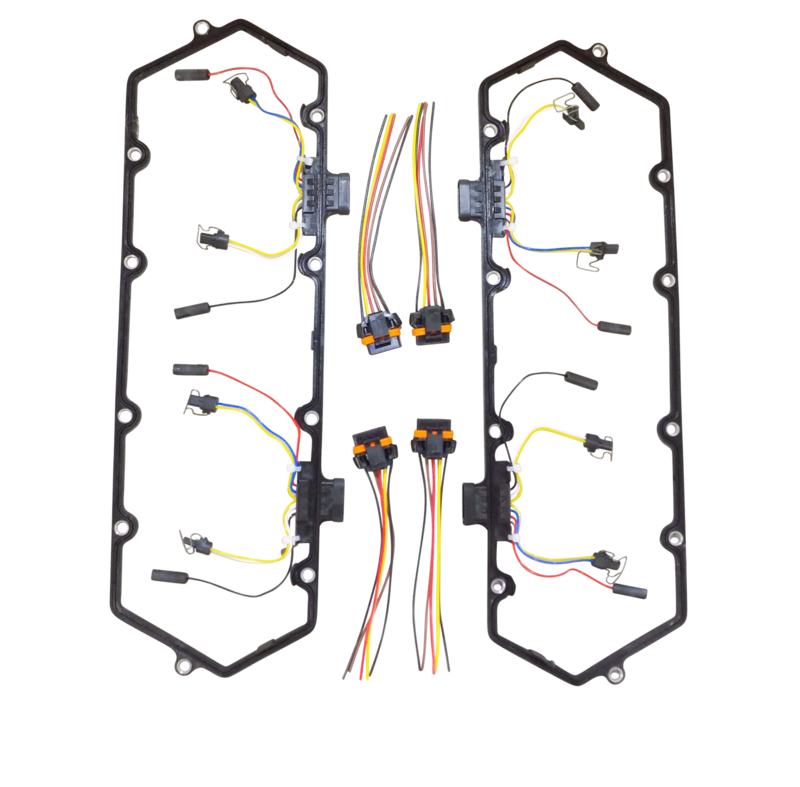 Valve Cover Gasket Set & Wiring Pigtail Harnesses w/ Connectors for 7.3l 19941997 Ford