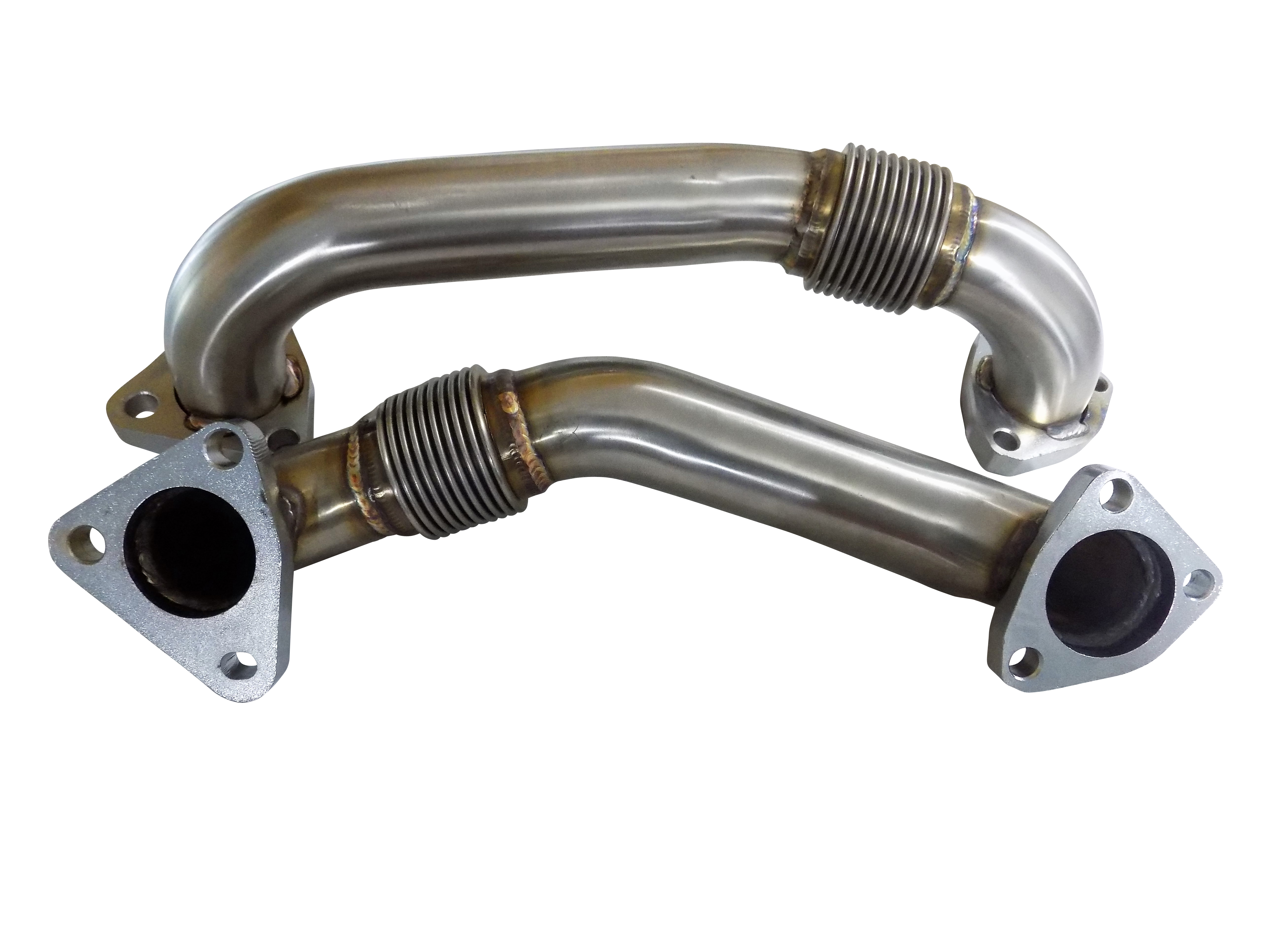 High Flow Exhaust Manifolds & Up Pipes for 6.6l Duramax 20012016 LB7