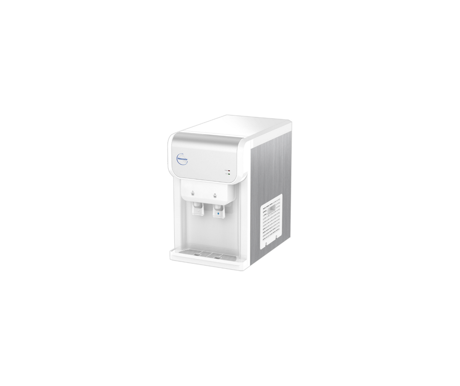 Hydrate Benchtop Water Cooler (Plumbed) Lease, Colour: White - Cold &amp; Ambient