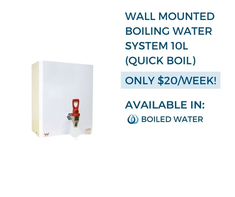 Wall Mounted Boiling Water System 10L (Quick Boil) Lease