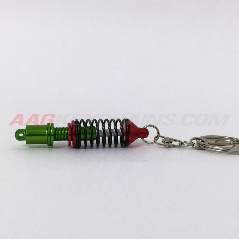 Red Coilover Keychain