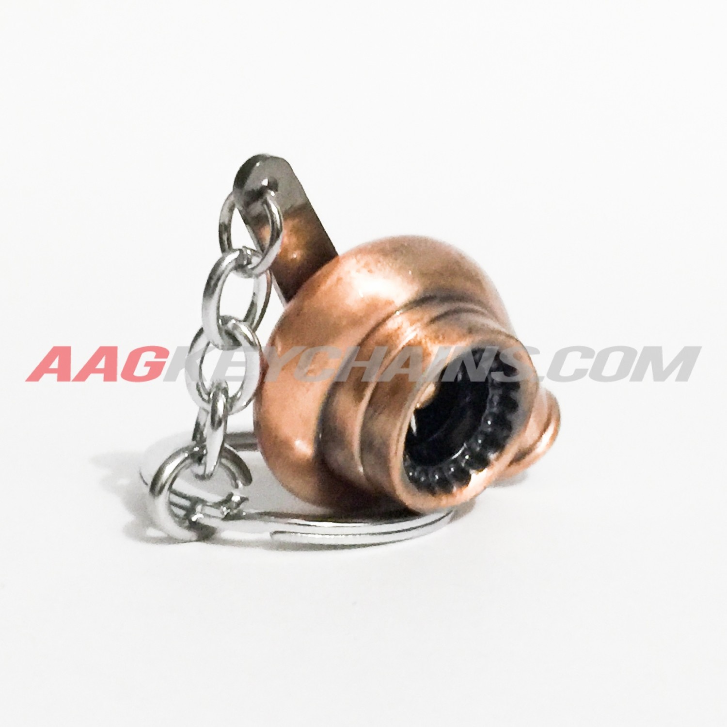 Copper Turbo Keychain