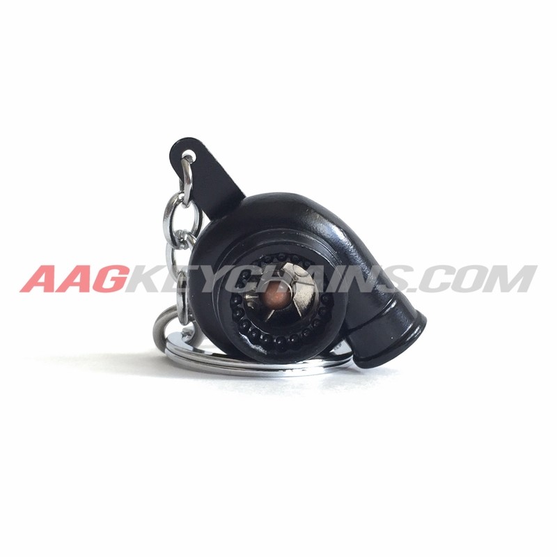 Black Turbo Keychain