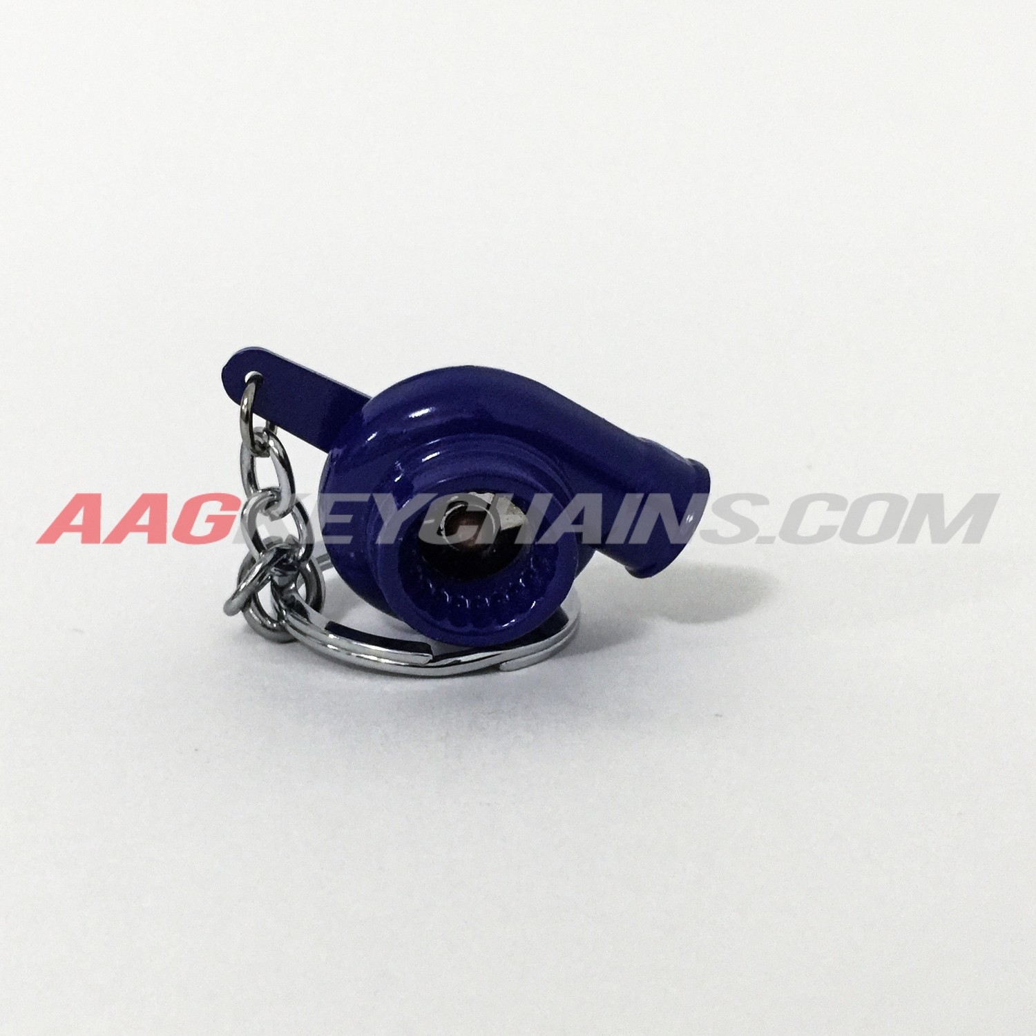 Blue Turbo Keychain