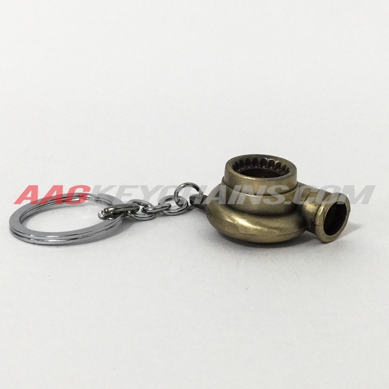 Bronze Turbo Keychain