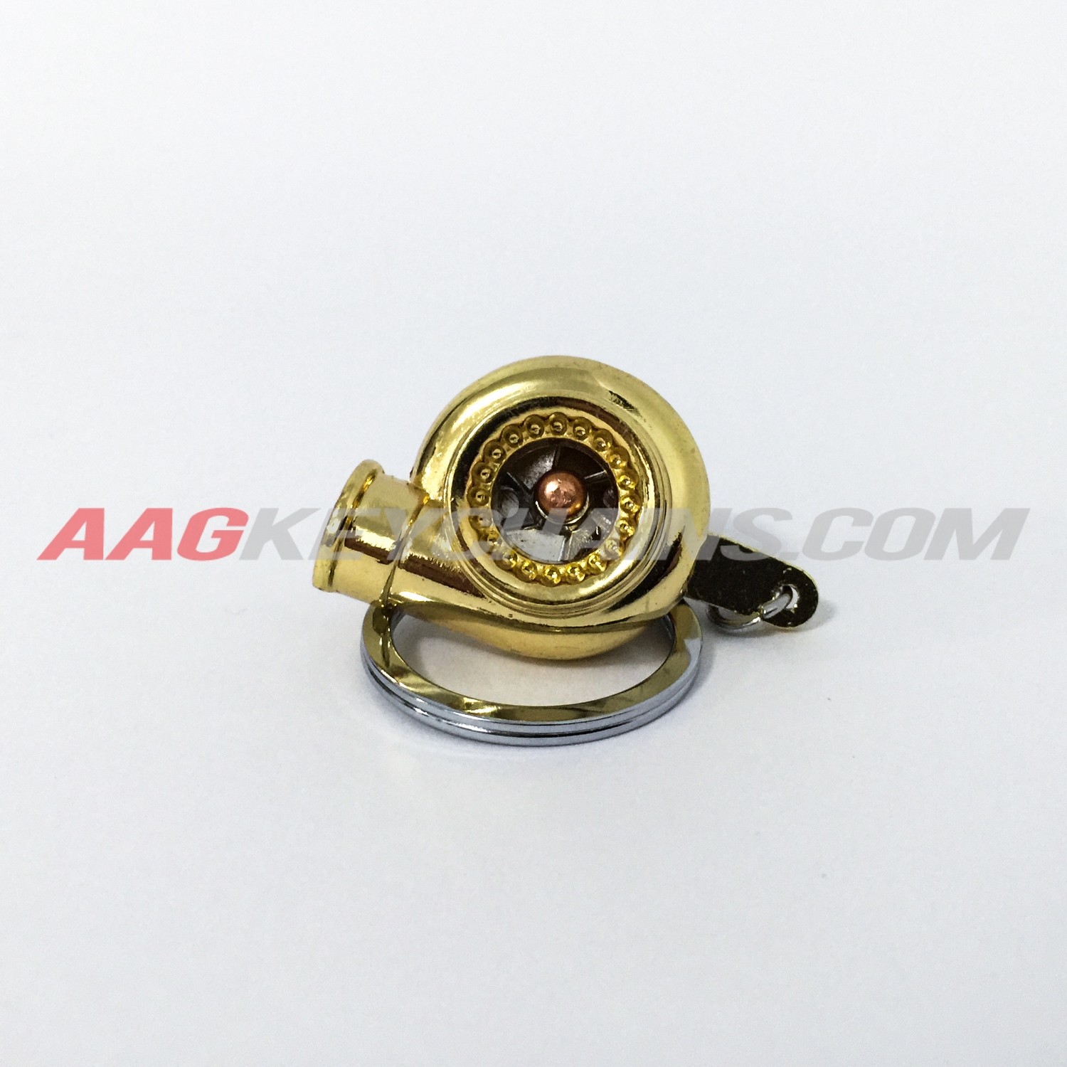 Gold Turbo Keychain