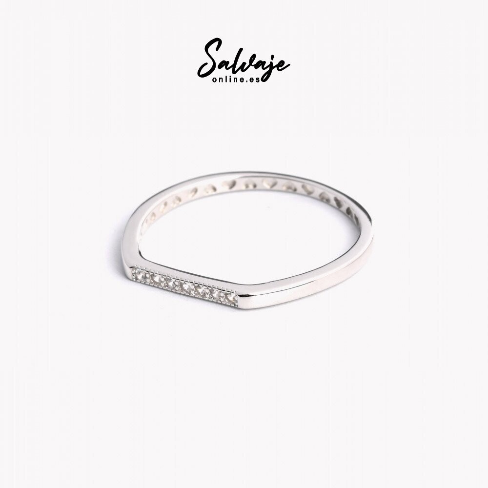 Anillo Plata y Brillantes | Sofía