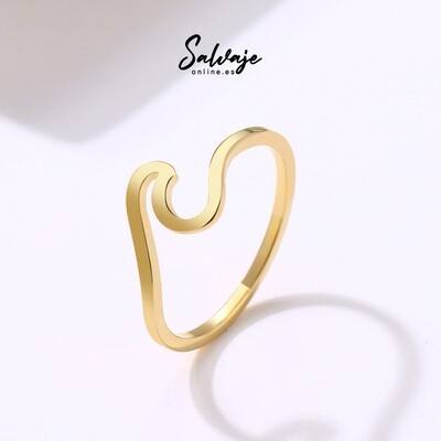 Anillo Wave | Dorado Anillo Wave | Dorado
