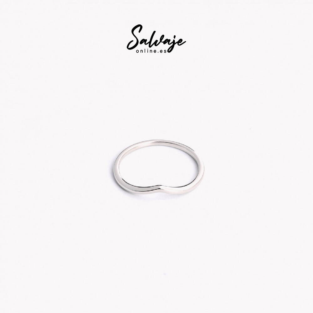 Anillo Plata Liso | Queen