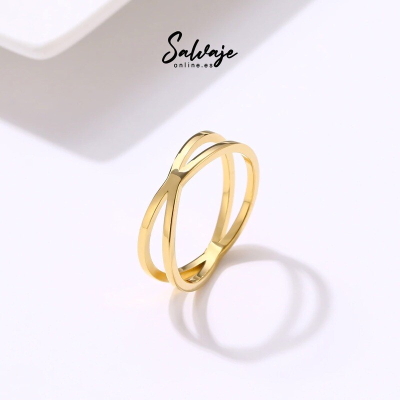 Anillo Gothic Simple | Dorado