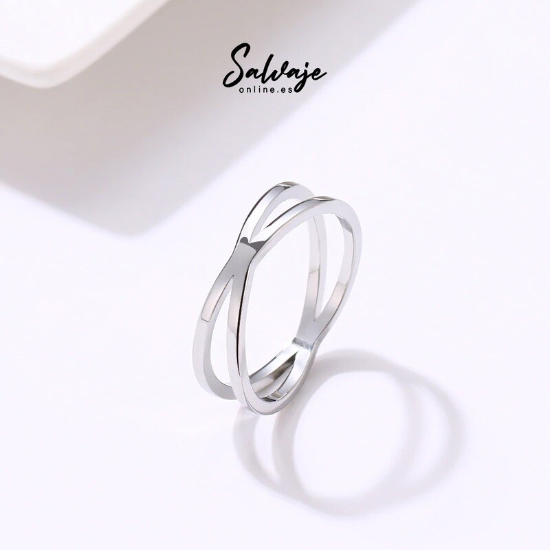 Anillo Gothic Simple | Plateado