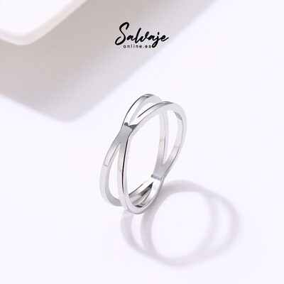 Anillo Gothic Simple | Plateado