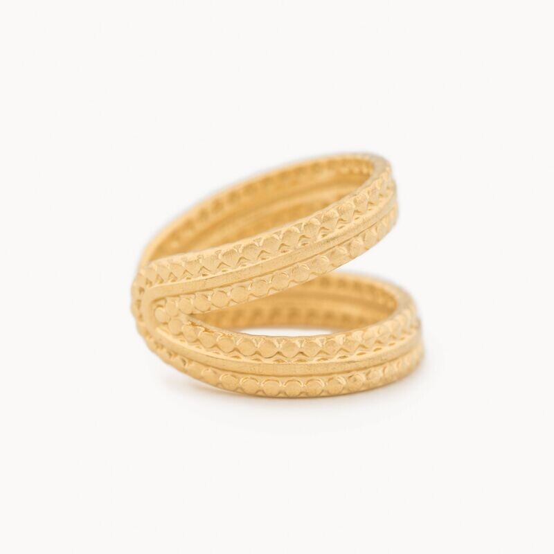 Earcuff Éter Relieve - Dorado
