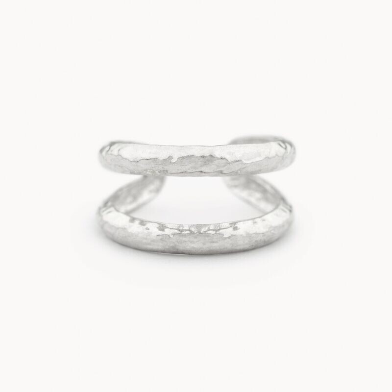 Earcuff Espejismo - Plateado