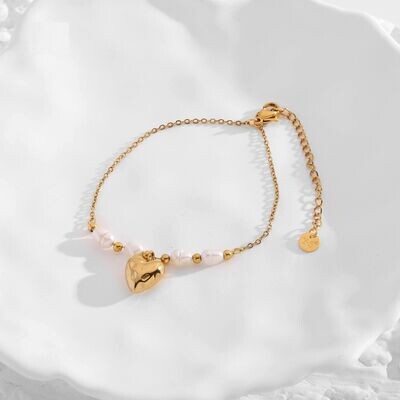 Pulsera Amorí - Acero Dorado