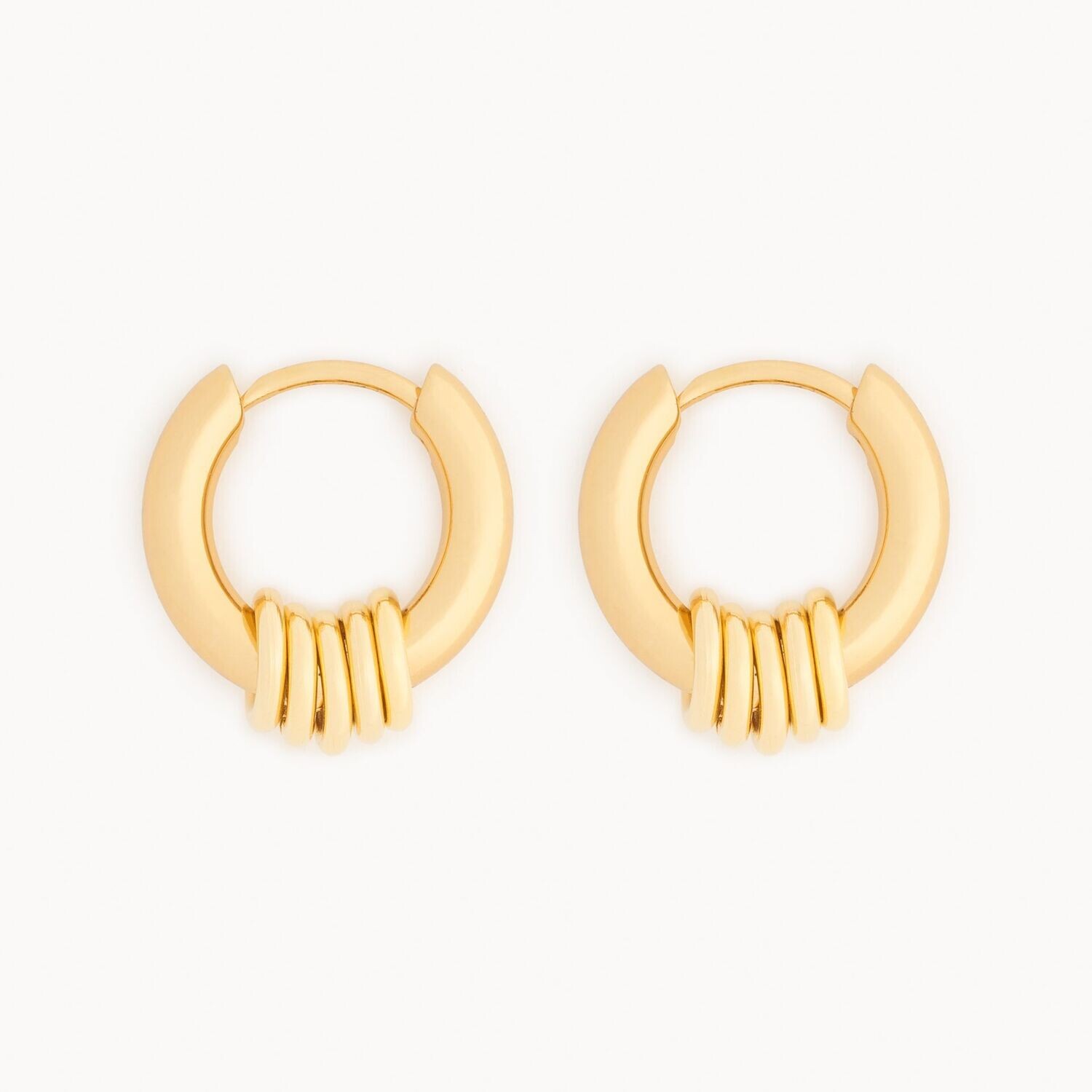 Aretes Nude Dorados
