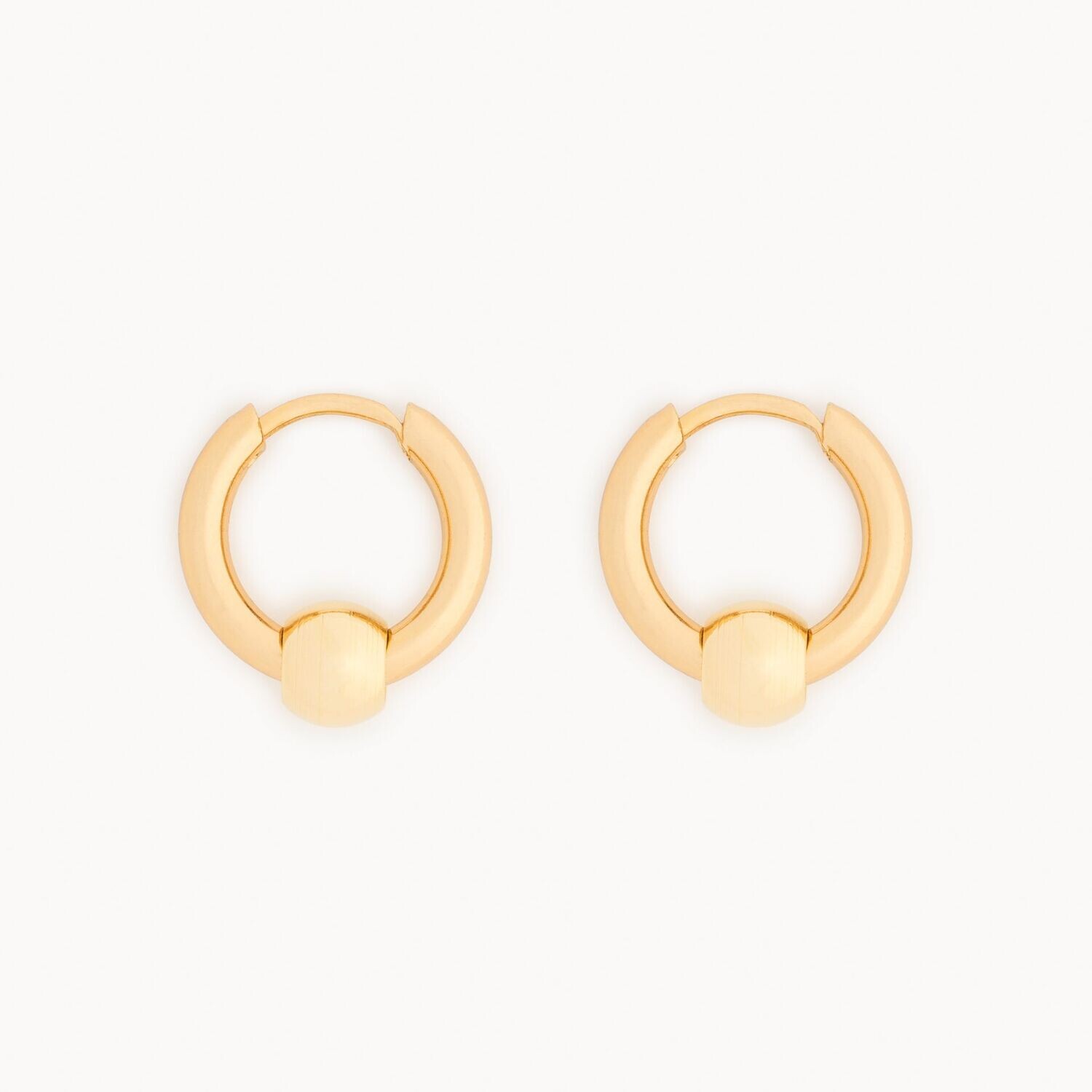 Aretes Ball Dorados