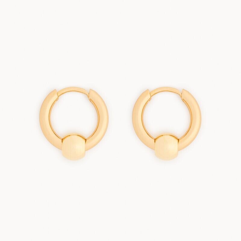 Aretes Ball Dorados