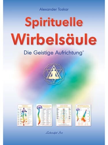 Spirituelle Wirbelsäule Lehrtafel-Set (A4)
