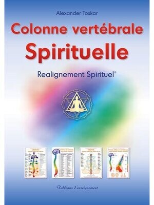 Colonne vertébrale spirituelle - Tableaux d‘enseignement (A4)