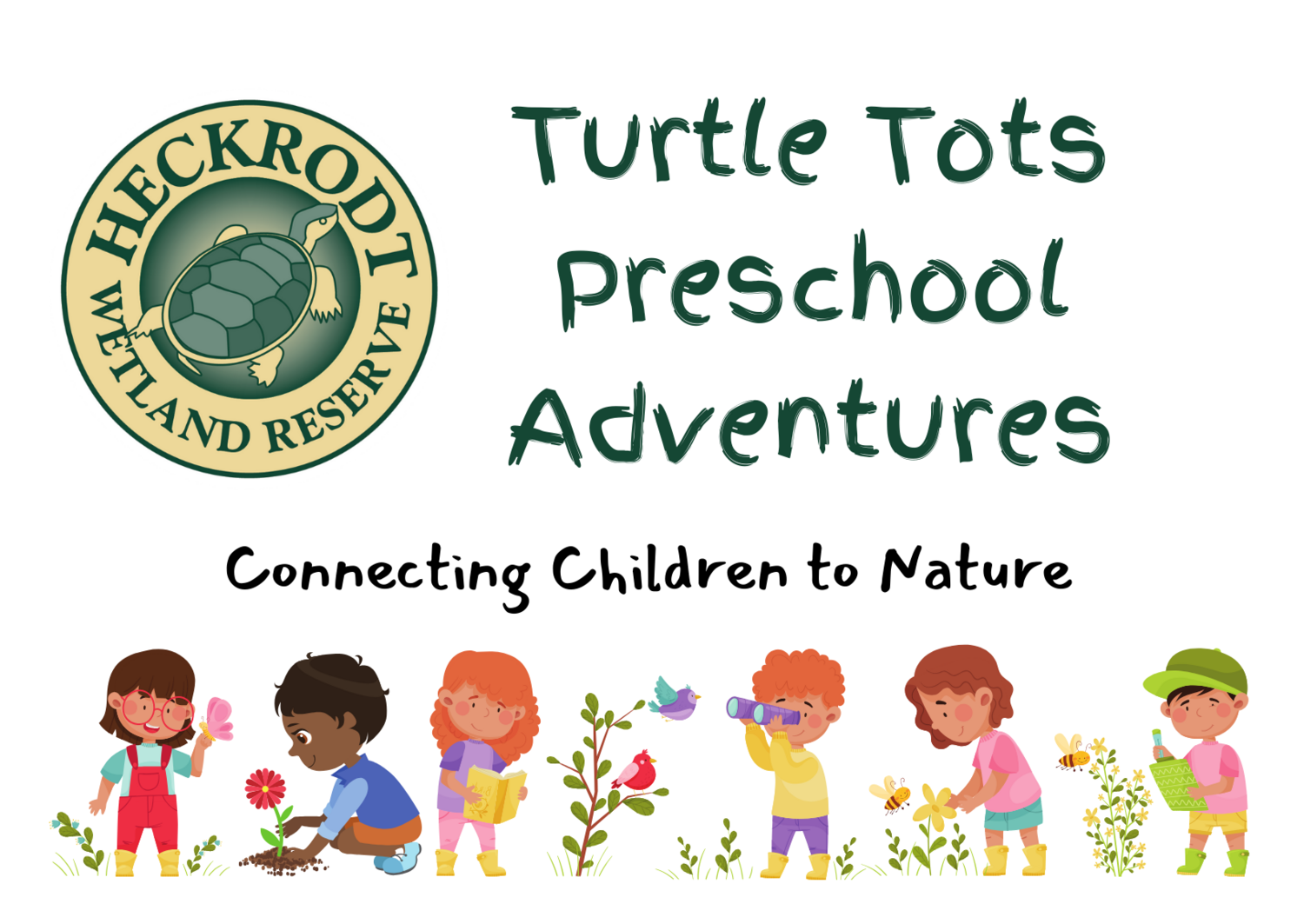 Turtle Tots: Wild Birds in the Water Thursday, August 8th 9:30-10:30 am