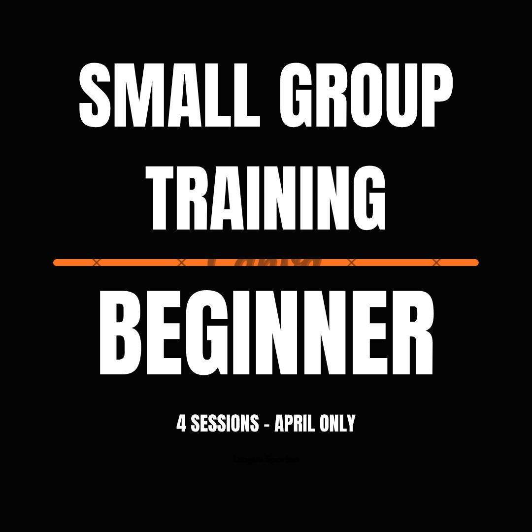 April Beginner Training: 4 Sessions