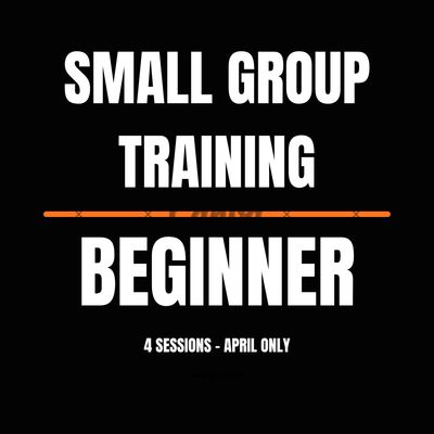 April Beginner Training: 4 Sessions