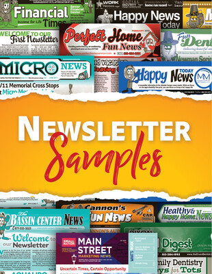 118 pages of newsletter samples