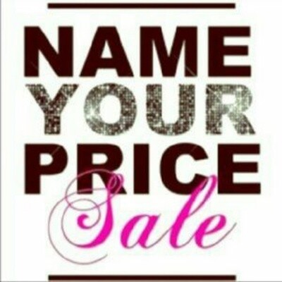 Name Your Price Sale