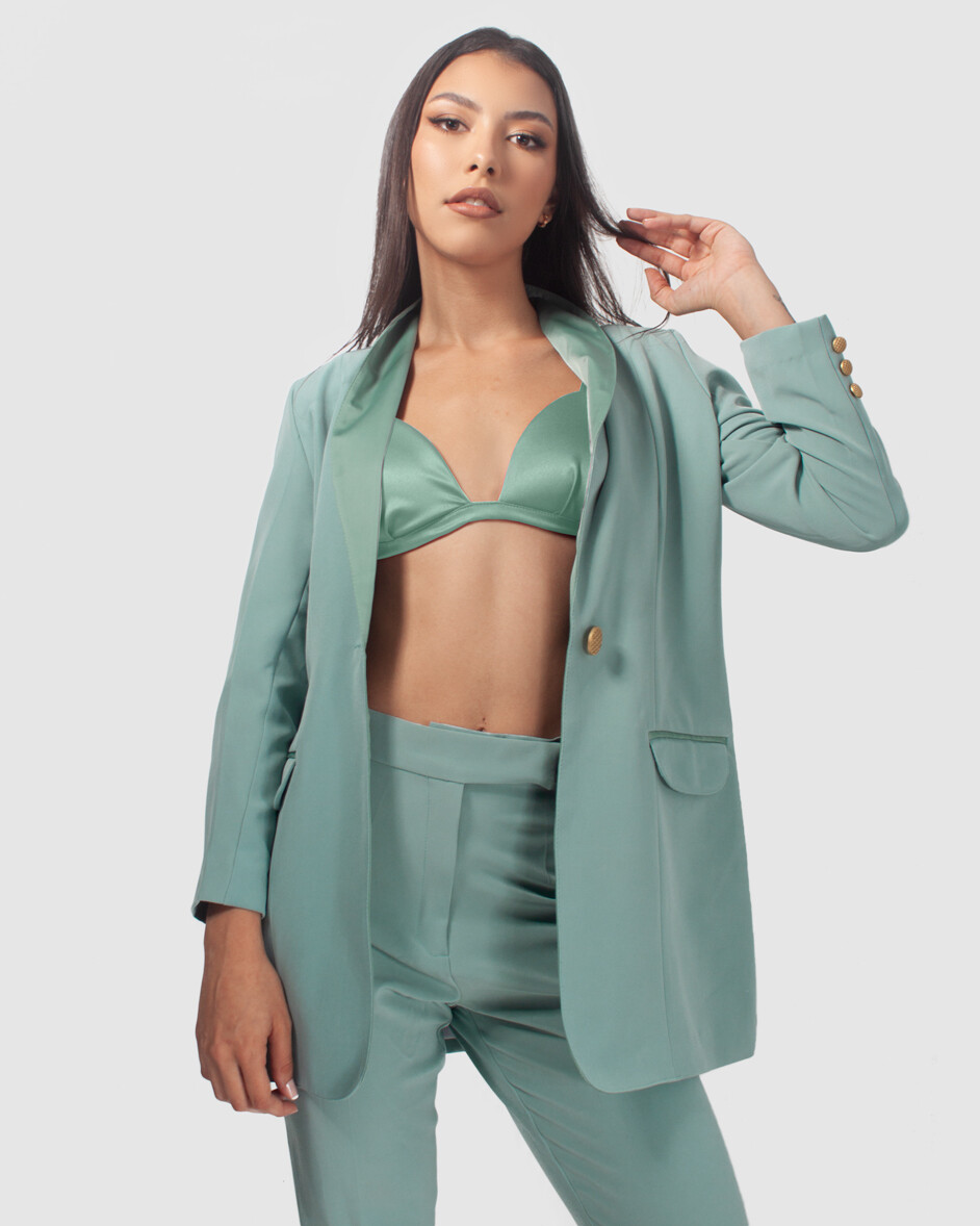 mint green three piece set