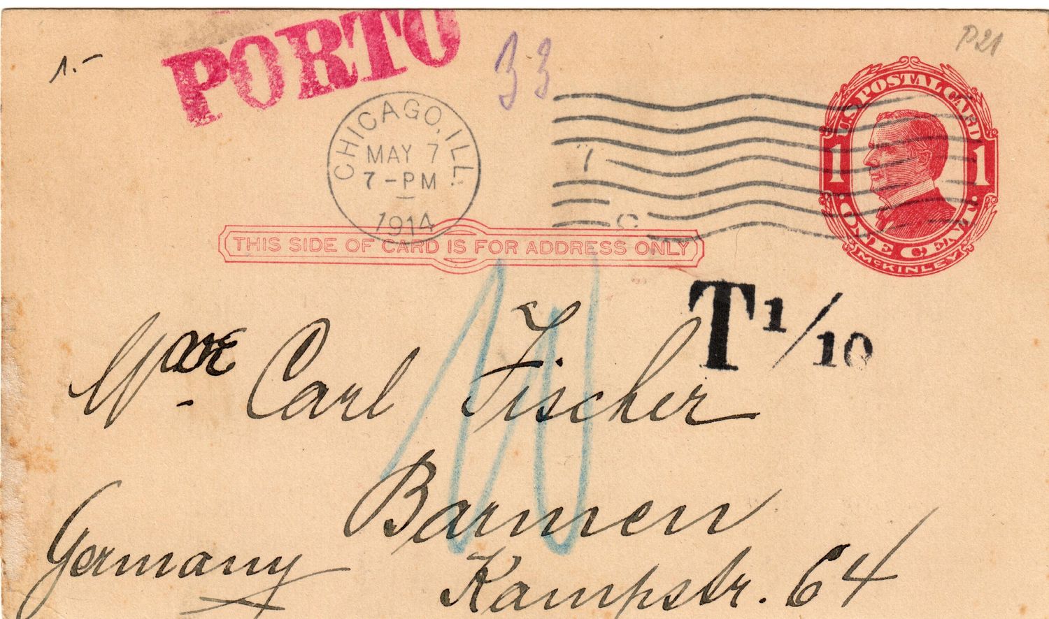 MCKINLEY PRESIDENT 1897