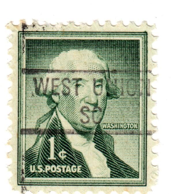 WASHINGTON 1 CENT PRECANCEL